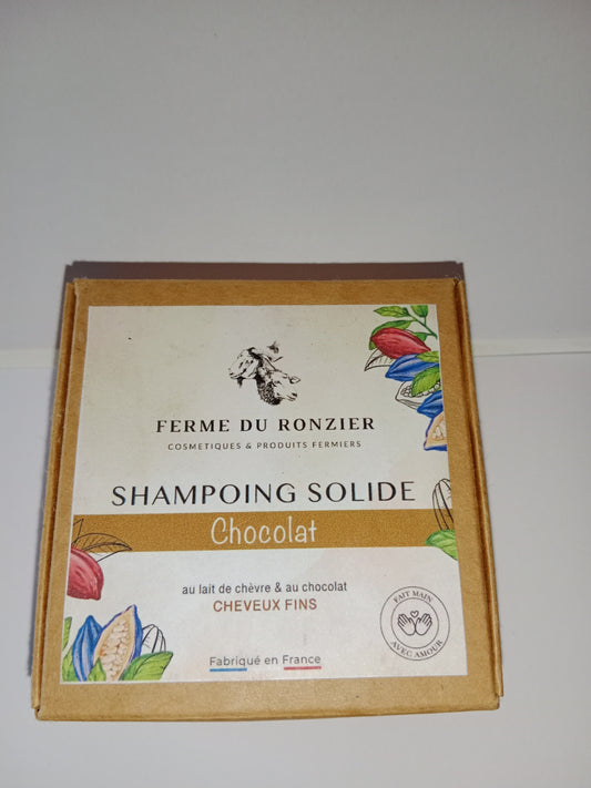 shampoing solide parfum chocolat