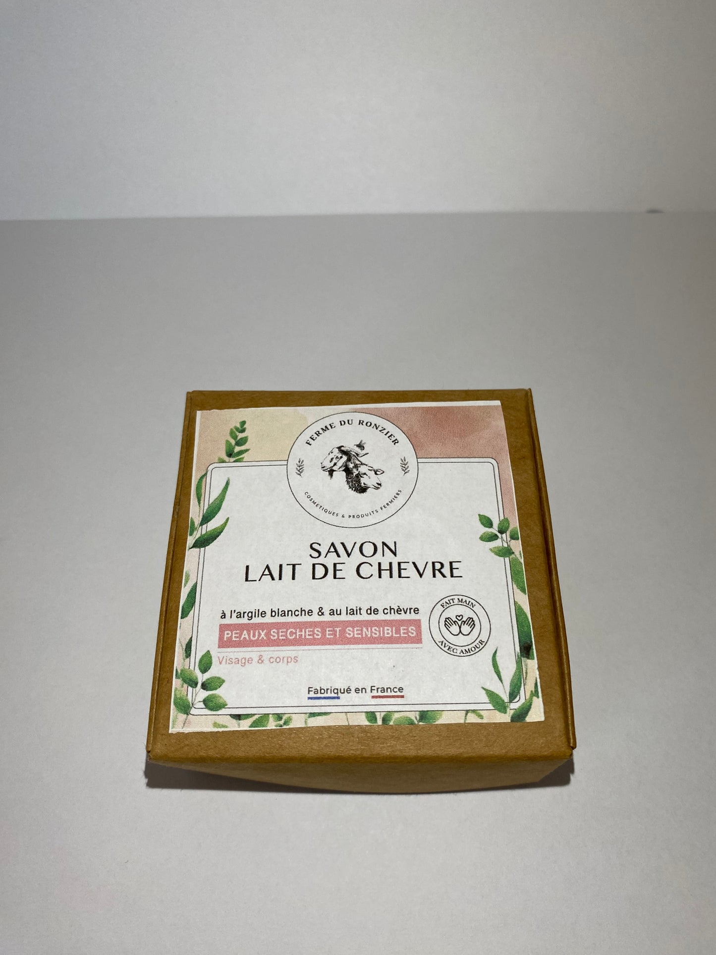 Savon au lait de chèvre nature